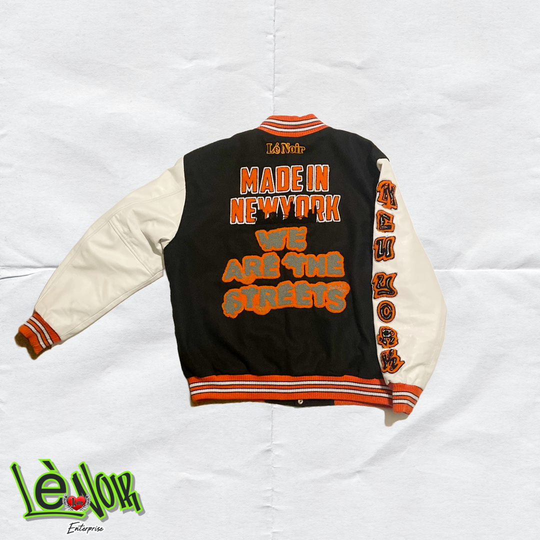 Le Noir "The Rotten Apple" Ny Varsity Jacket