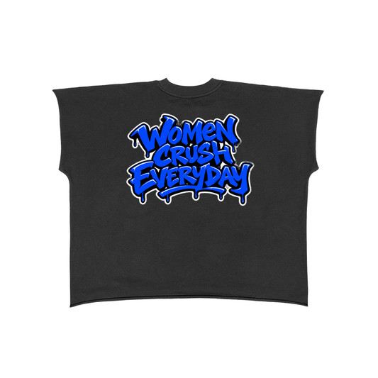 Women Crush “VANITY” Edge Boxy Non-Shrink T-Shirt