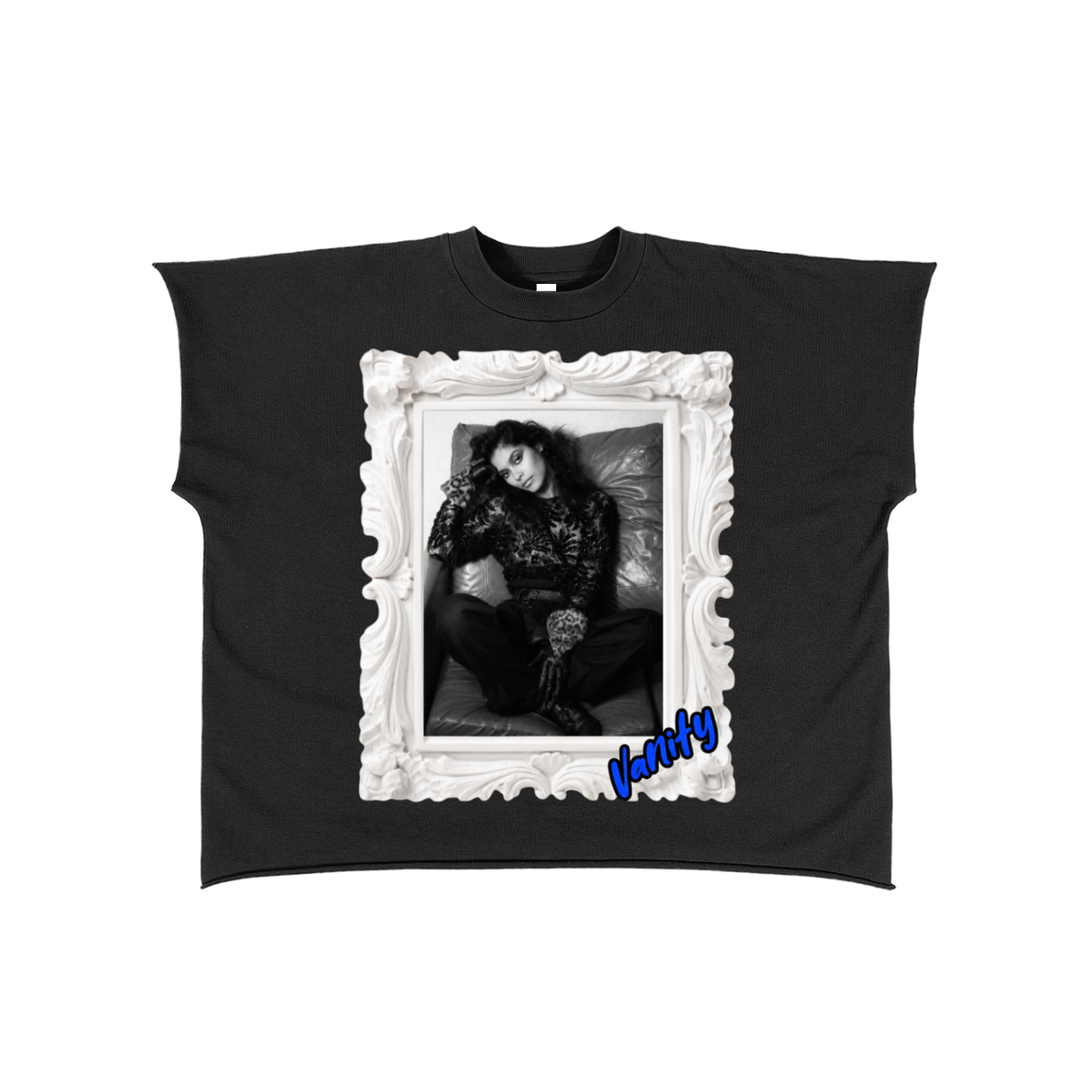 Women Crush “VANITY” Edge Boxy Non-Shrink T-Shirt