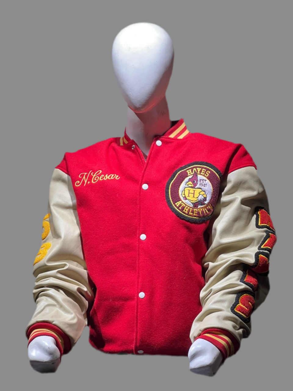 Cardinal Hayes championship varsity jacket