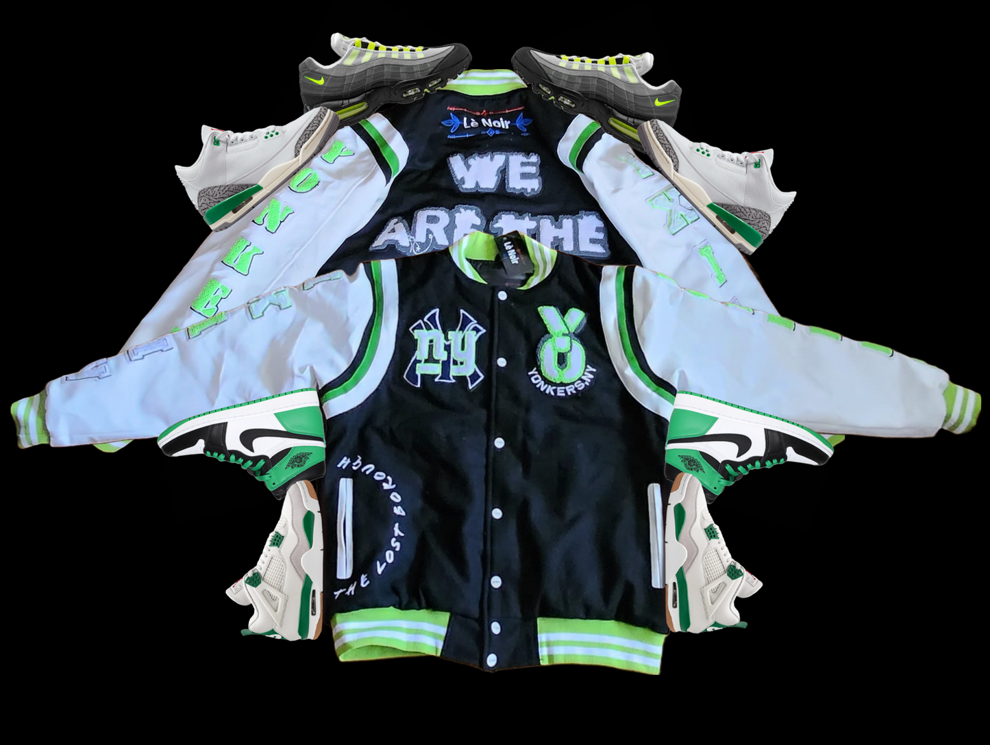 Lè Noir - Yonkers Ny “We Are The Streets” Edition Jackets