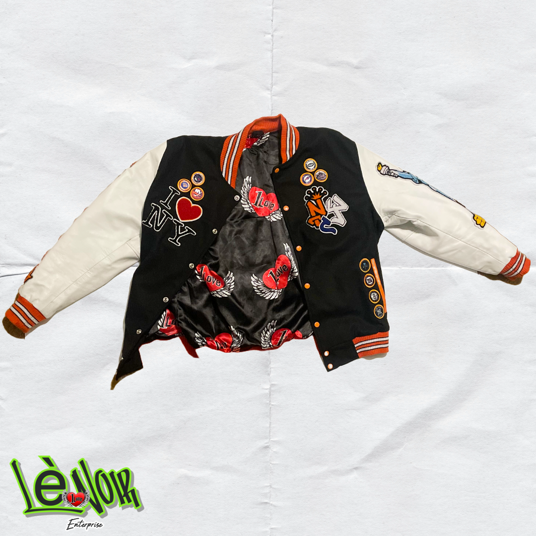 Le Noir "The Rotten Apple" Ny Varsity Jacket